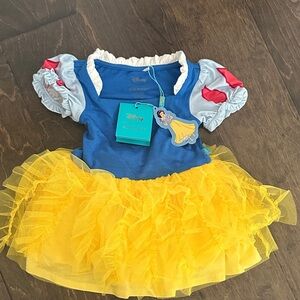 Disney Snow White Costume for Kids - Blue and Yellow Posh Peanut